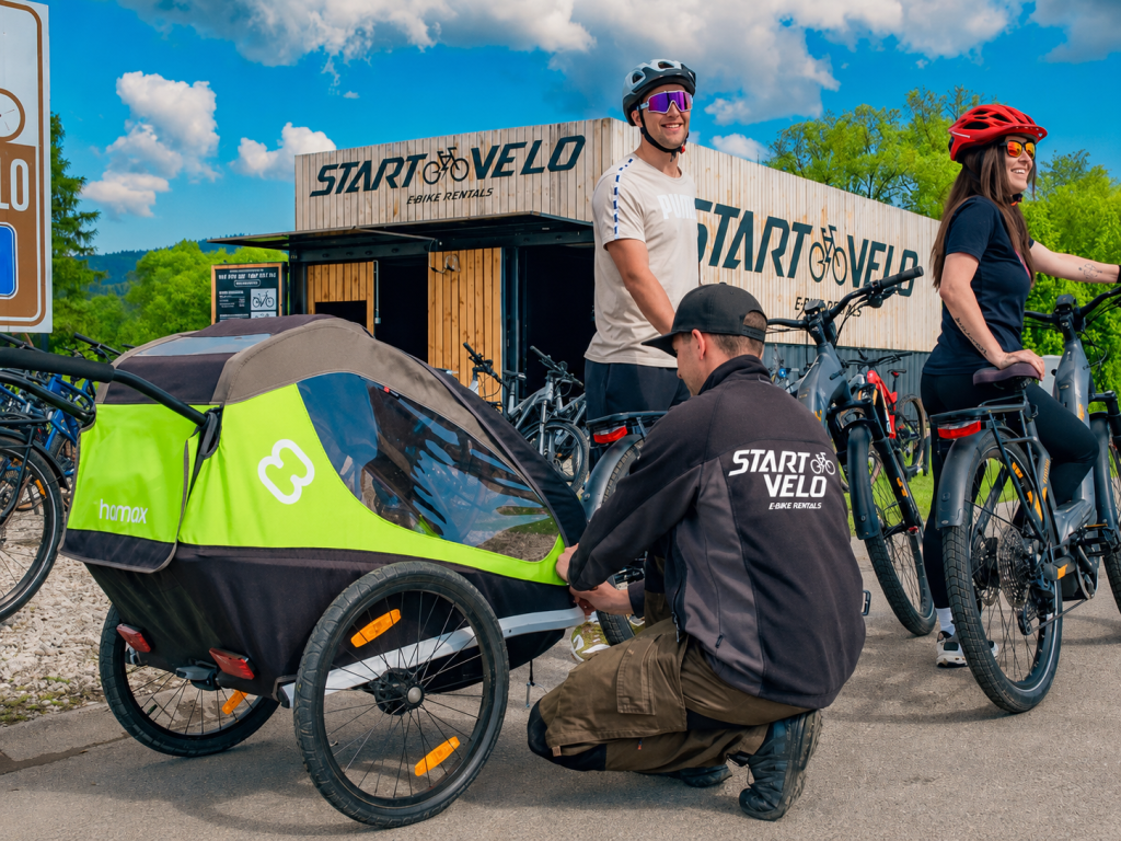 Start Velo wypożyczalnia rowerów nad jeziorem czorsztyńskim